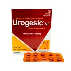 UROGESIC NF 200MG Coated Tablets - 100 Count