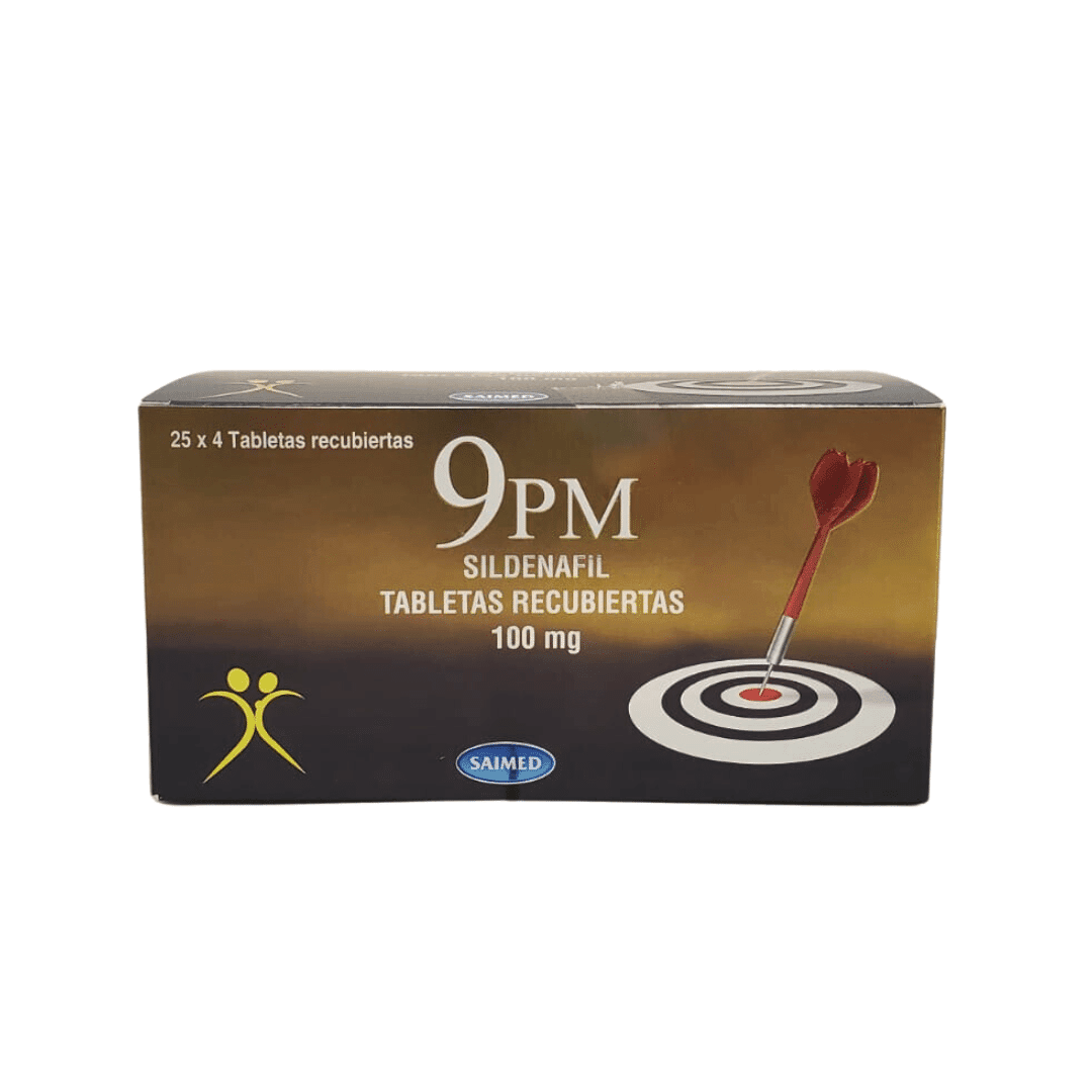 9PM SILDENAFIL CAJA DE 25 SOBRES
