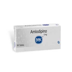 AMLODIPINO MK 5MG 60 Tabletas