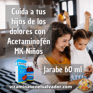 ACETAMINOFEN MK NIÑOS JARABE 60ML