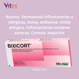 Bixicort Inyectable 1ml – Poder Antiinflamatorio en Acción Inmediata ⚡
