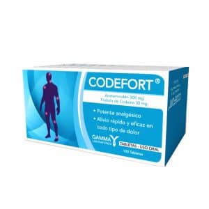 CODEFORT 100 Tabletas – Alivio Potente y Rápido del Dolor