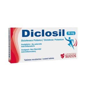 DICLOSIL 50 mg 20 Tabletas