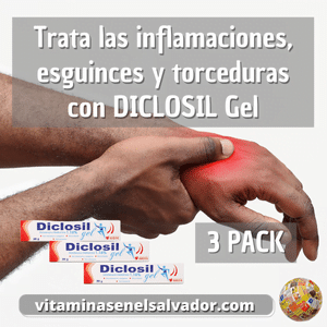 DICLOSIL GEL TUBO 20g 3 PACK