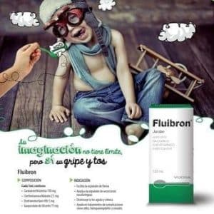 FLUIBRON Jarabe para la gripe y tos