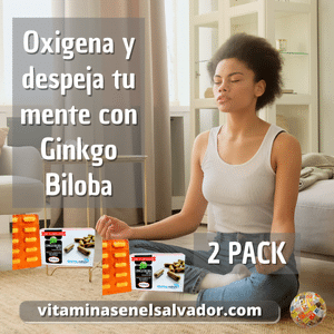 Ginkgo Biloba 80mg Cápsulas 2 Pack