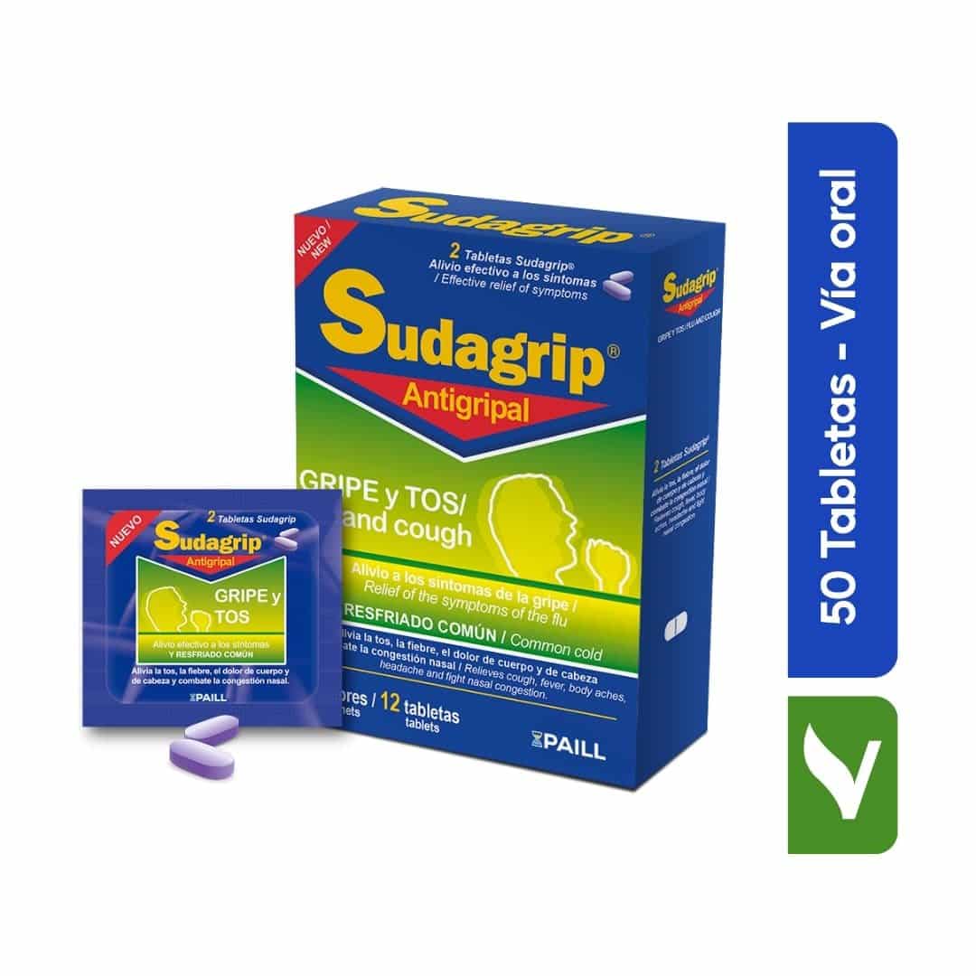 Sudagrip Gripe y Tos Tabletas - Image 2