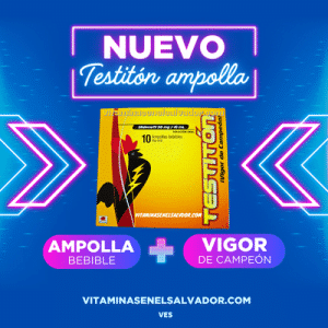 Testitón Bebible Original 50mg (Sildenafil) Potenciador Sexual
