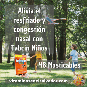 TABCIN NIÑOS 48 Tabletas masticables