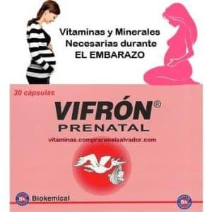 Embarazada? Vifrón PRENATAL Cápsulas