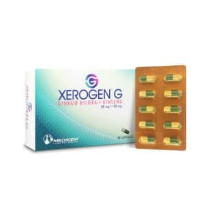 XEROGEN G 80MG + 100MG X 30 CAPSULAS