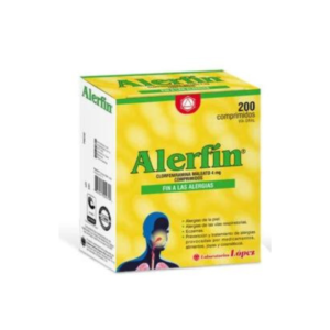 Alerfin 200 Tablets - Allergy Relief Support