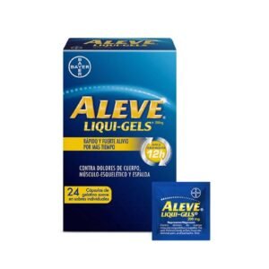 ALEVE 200 MG Liqui-Gels - 24 Soft Gel Capsules