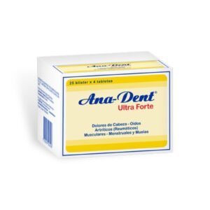 ANA-DENT ULTRA FORTE 100 Tablets for Pain Relief