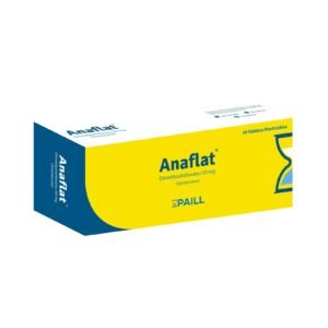 Anaflat NF Chewable Tablets 50 mg - 2 Pack for Gas Relief