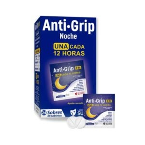 Antigrip-Pm 24 Packets of 2 Tablets for Cold Relief