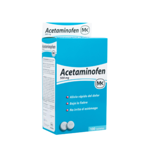 Acetaminophen MK Duo Pack - 500 mg Tablets (100 Count)