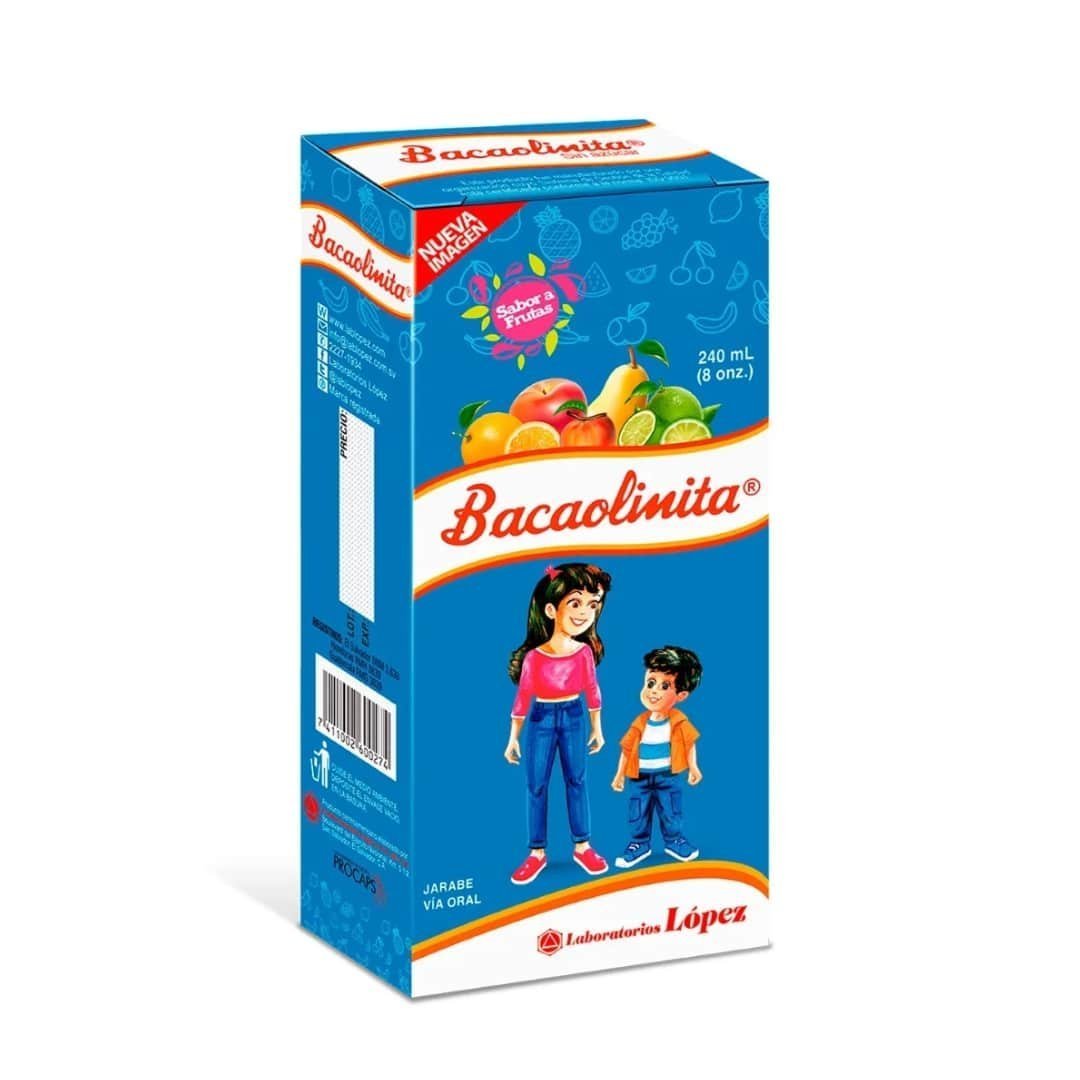 Bacaolinita Syrup 2 Pack - 240ml Each