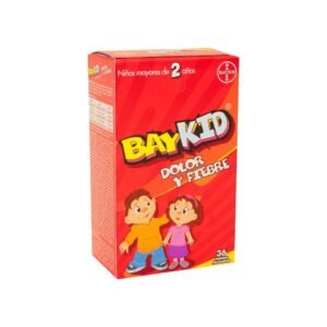 Baykid Chewable Tablets 36 Count - Fast Relief for Kids