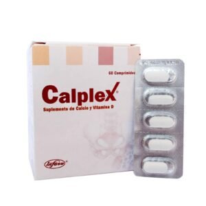 CALPLEX 600 mg / 200 UI - 60 Tablets for Strong Bones