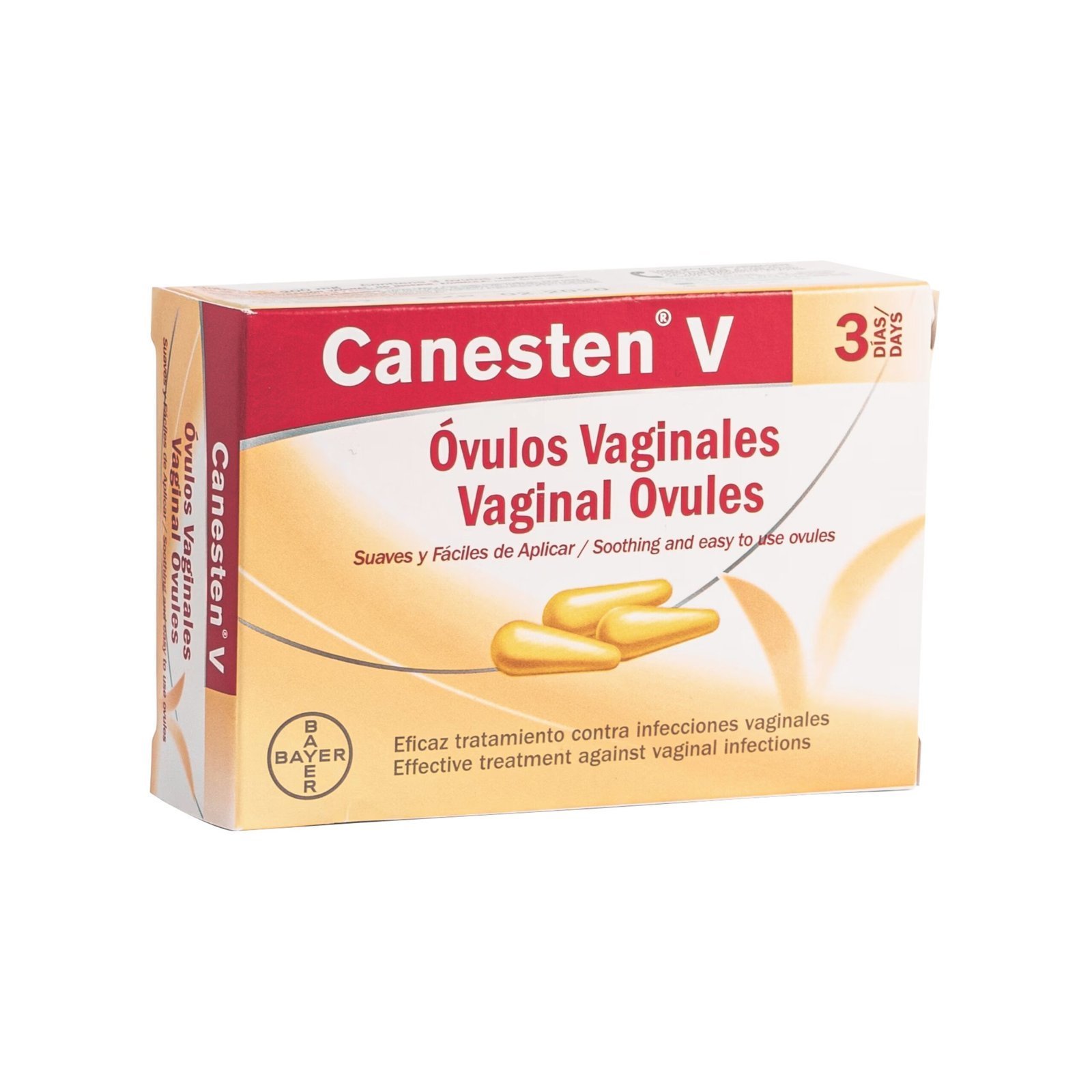Canesten V 200mg - 3 Vaginal Ovules for Effective Treatment