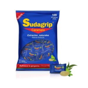 Sudagrip Caramelos for Cough Relief - 100 Count