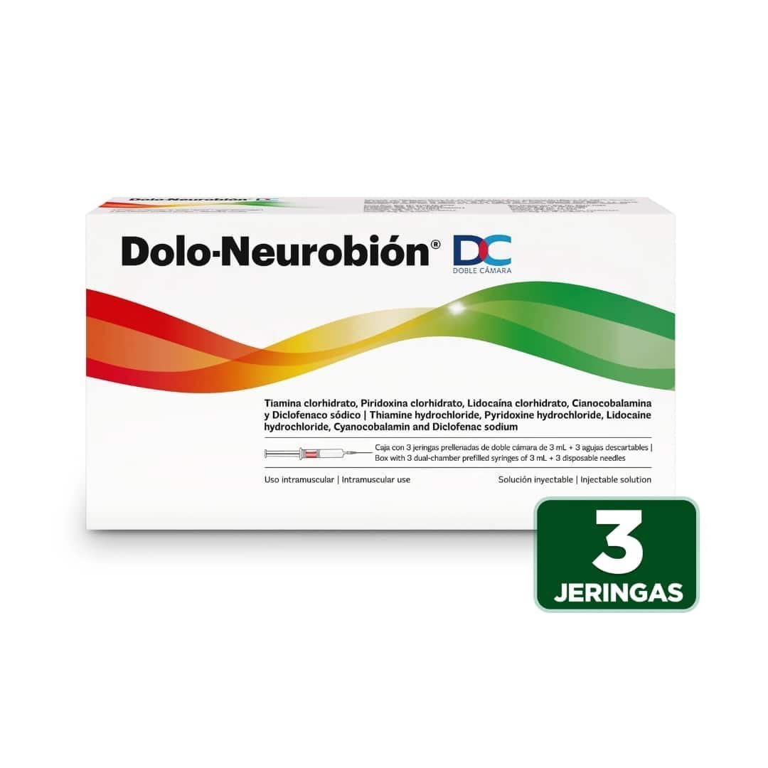 DOLO NEUROBION® DC Tripack of 3 Injectable Ampoules