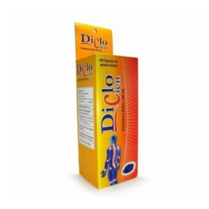 Diclo Cien Soft Gelatin Capsules - 100 Count