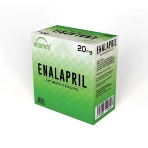 Enalapril 20 mg Tablets - 100 Count for Heart Health