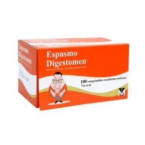ESPASMO DIGESTOMEN 100 Enteric-Coated Tablets for Digestive Comfort