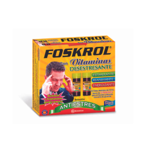 FOSKROL Anti-Stress Oral Solution - 10 x 15ml Vials