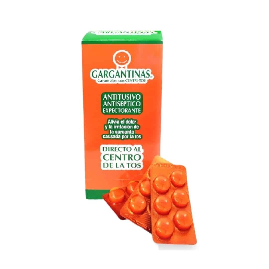 GARGANTINAS R.F. 5MG Caramel Candy for Throat Relief