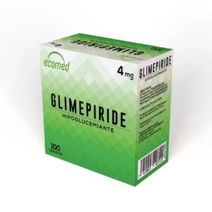 GLIMEPIRIDE 4 MG Tablets - 100 Count by ECOMED