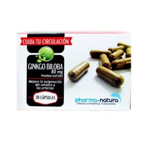 Ginkgo Biloba Pharma-Natura 80mg 30 Capsules - Boost Your Daily Focus