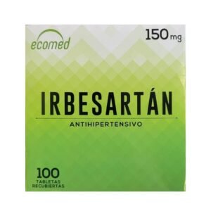 Irbesartan 150 mg Coated Tablets - 100 Count