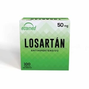 Losartan 50 mg Tablets - 100 Count - Ecomeds