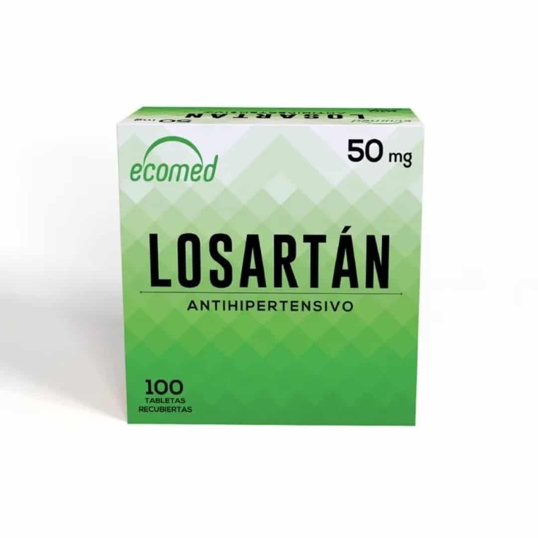 Losartan 50 mg Tablets - 100 Count - Ecomeds