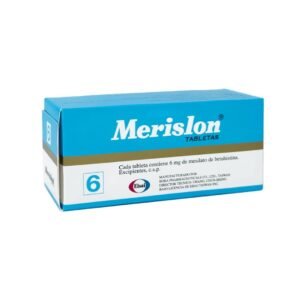 Merislon 6 mg Tablets - 30 Count for Your Wellness Needs