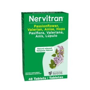 Nervitran Tablets - 48 Count for Natural Relaxation