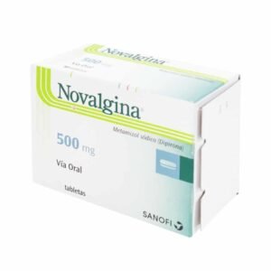 Novalgina 500mg - 100 Tablets for Pain Relief