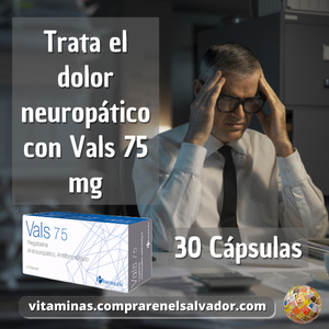VALS 75mg Capsules - Effective Pain Relief