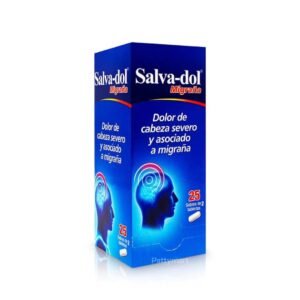 SALVADOL TODO DOLOR 500 MG/25 MG TABLETAS - 25 Sobres de 2 Tabletas