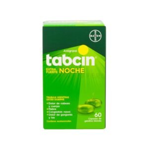 TABCIN ANTIGRIPAL EXTRA FUERTE NOCHE Soft Gel Capsules
